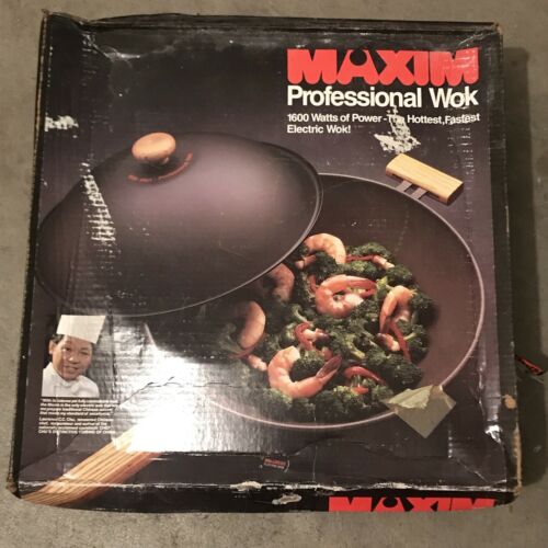 Maxim 1600 Watt Electric wok